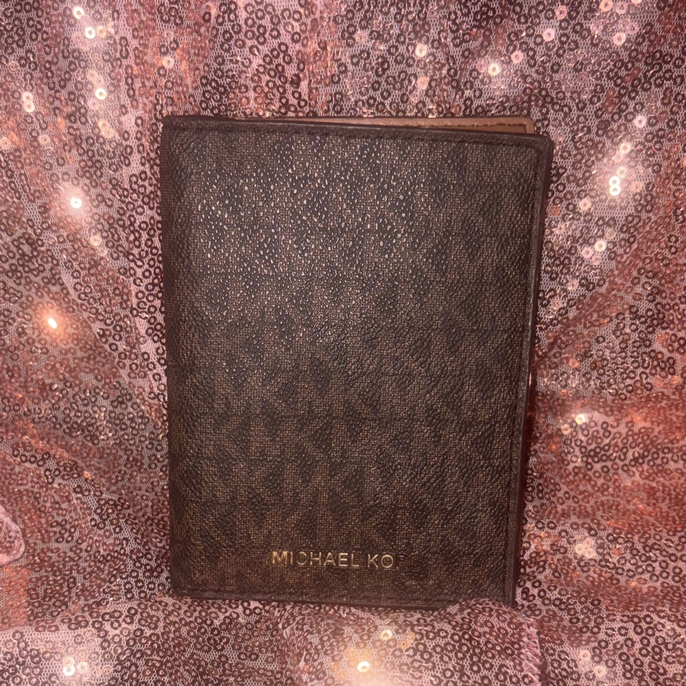 Michael Kors Signature Passport Wallet
